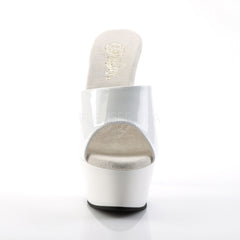 6 Inch Heel KISS-201 White Patent