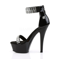 Pleaser KISS-269RS Black Sandals