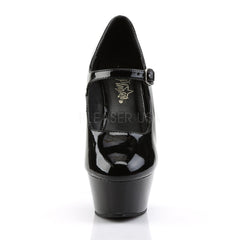 PLEASER KISS-280 Black Pat Mary Jane Pumps