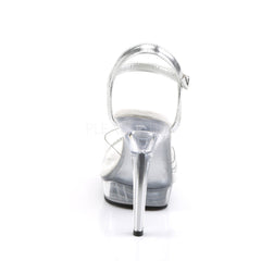 FABULICIOUS LIP-108R Clear-Clear Ankle Strap Sandals