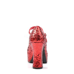 FUNTASMA MARYJANE-50G Red Glitter MaryJane Pumps
