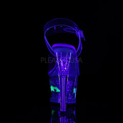 7 Inch Heel MOON-708RSS Clear