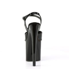 8 Inch Heel NAUGHTY-809 Black Pat