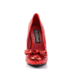 FUNTASMA OZ-06 Red Sequins Pumps