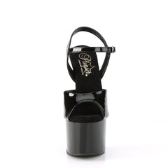 7 Inch Heel PASSION-709 Black Pat