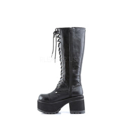 Demonia,DEMONIA RANGER-302 Men's Black Pu Vegan Boots - Shoecup.com