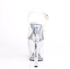 8 Inch Heel RAPTURE-808 Clear