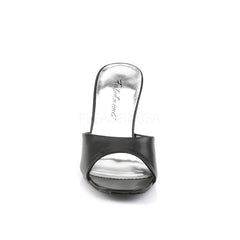 3 Inch Heel ROMANCE-301-2 Black Pu