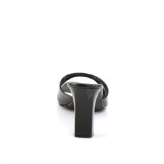 3 Inch Heel ROMANCE-301-2 Black Pu