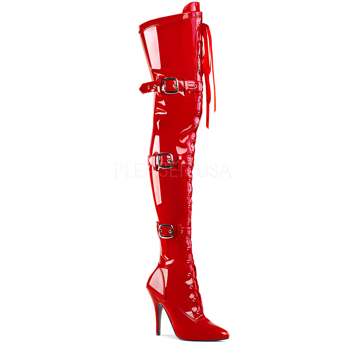 5" Heel SEDUCE-3028 Red Pat