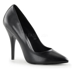 5 Inch Heel SEDUCE-420 Black Pu