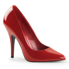 5 Inch Heel SEDUCE-420 Red Patent Classic Pumps