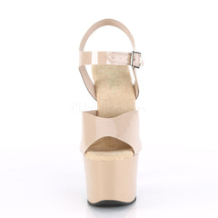 7 Inch Heel SKY-308N Cream Jelly Like TPU