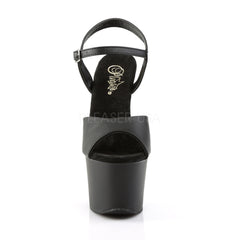 7 Inch Heel SKY-309 Black Pu