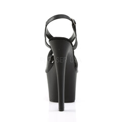 7 Inch Heel SKY-330 Black Pu