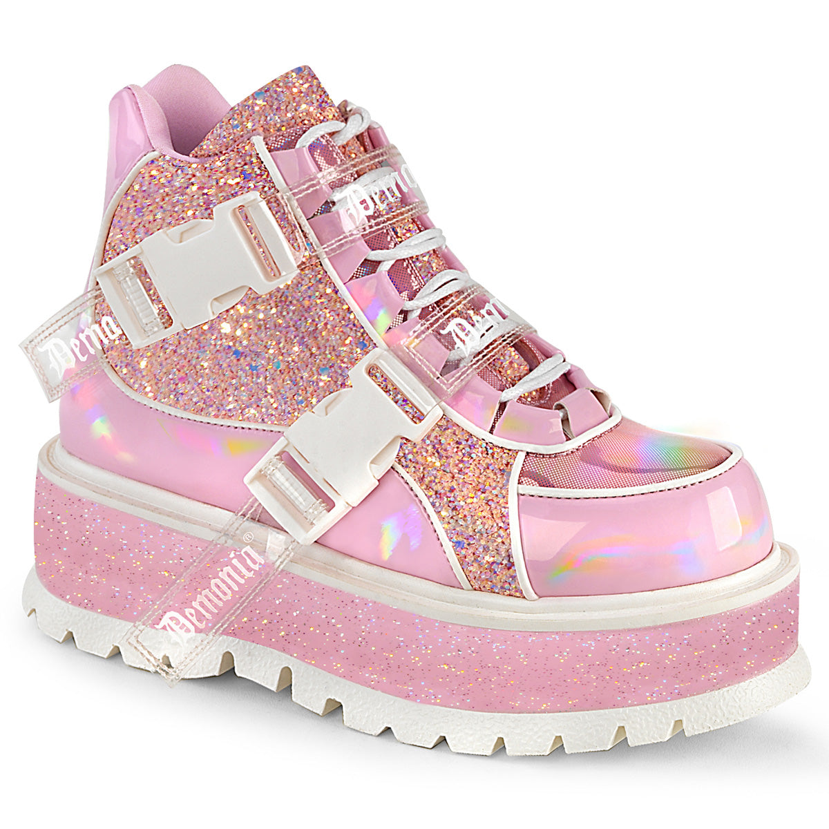 demonia-slacker-50-baby-pink-holographic-patent-pink-multi-glitter
