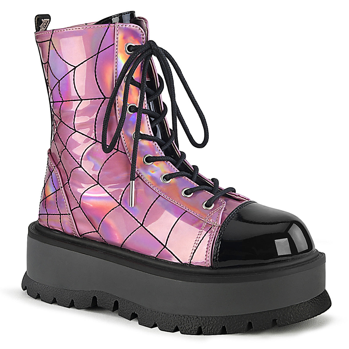 demonia-slacker-88-pink-hologram-black-patent