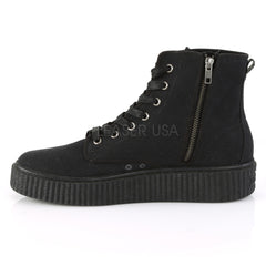 1 Inch Platform SNEEKER-201 Black