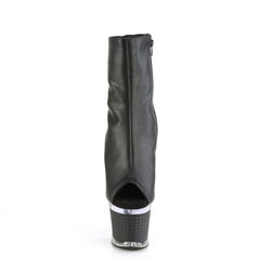 7 Inch Heel SPECTATOR-1012 Black Pu
