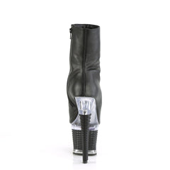 7 Inch Heel SPECTATOR-1012 Black Pu