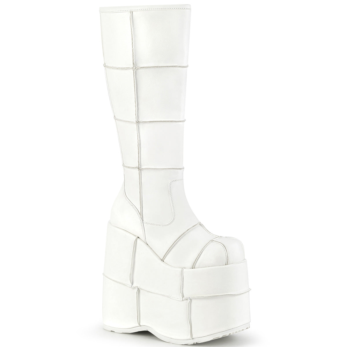 demonia-stack-301-white-vegan-leather