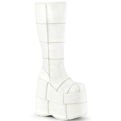 demonia-stack-301-white-vegan-leather