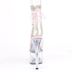7 Inch Heel STARDUST-1018C-2RS Clear-Baby Pink Insole