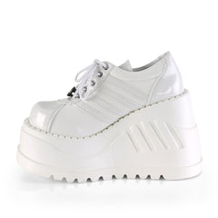 4 Inch Heel STOMP-08 White