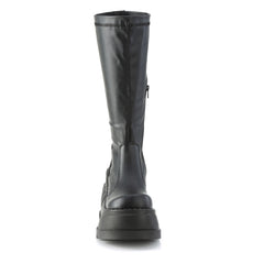 4 Inch Wedge Platform STOMP-200 Black