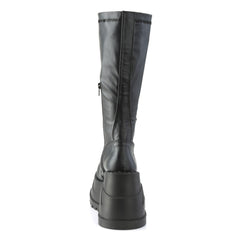 4 Inch Wedge Platform STOMP-200 Black