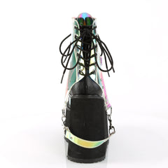 5 Inch Platform SWING-115 Black Pu