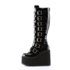 5 Inch Platform SWING-815 Black Patent