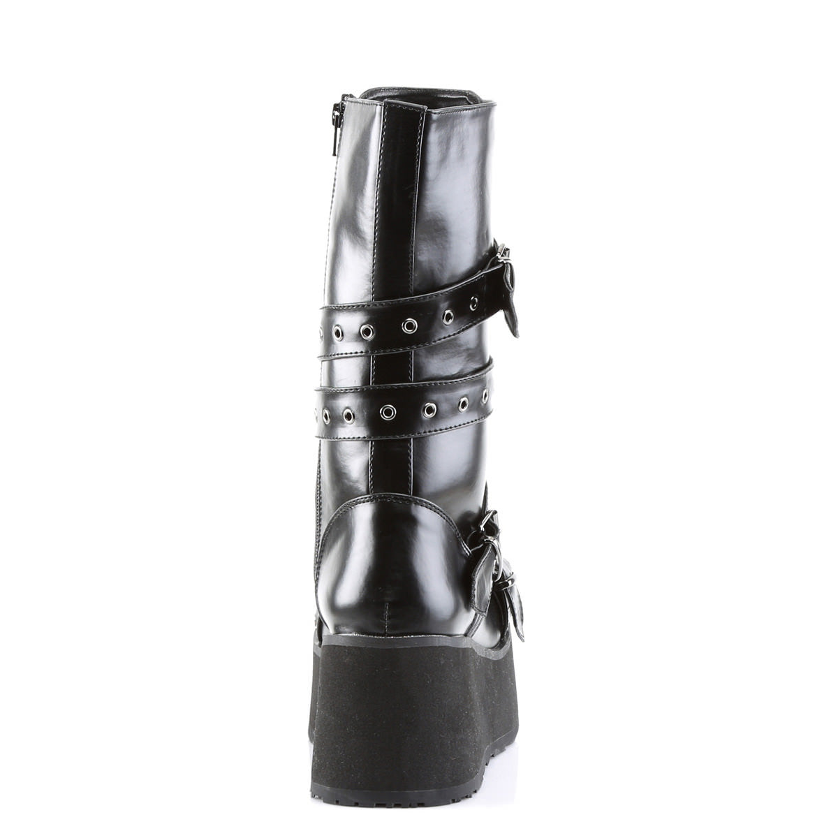 DEMONIA TRASHVILLE-205 Men's Black Pu Vegan Boots - Shoecup.com - 5