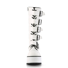 3 Inch Platform TRASHVILLE-518 White