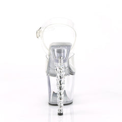 7 Inch Heel UNICORN-708RSH Clear