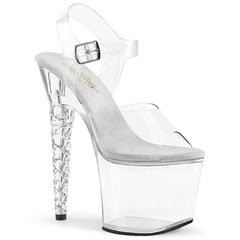 7" Heel UNICORN-708RSH Clear