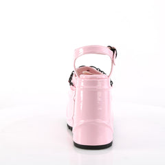 6 Inch Wedge Platform WAVE-09 Baby Pink