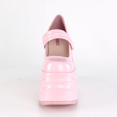 6 Inch Wedge Platform WAVE-32 Baby Pink