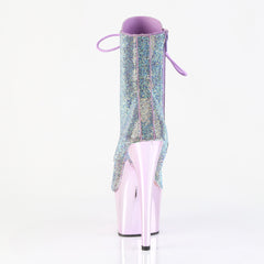 7 Inch Heel ADORE-1020CHRS Lavender Rhinestone
