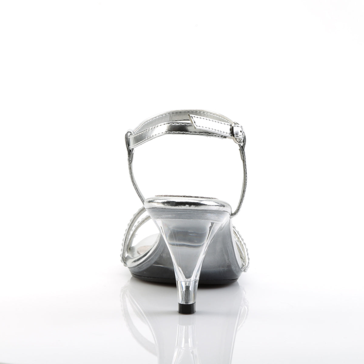 3 Inch Heel BELLE-316 Silver Metallic