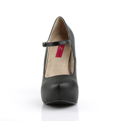 5 Inch Heel CHLOE-02 Black Pu