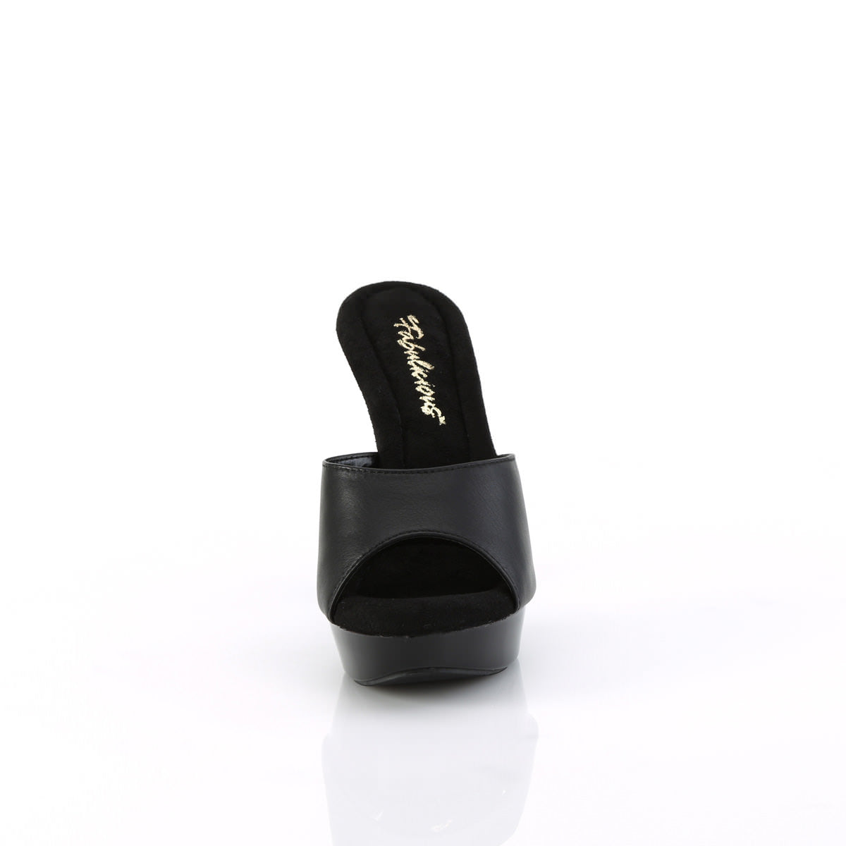 5 Inch Heel COCKTAIL-501L Black Leather
