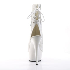 6 Inch Heel DELIGHT-1018 White Pu
