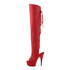 6 Inch Heel DELIGHT-3019 Red