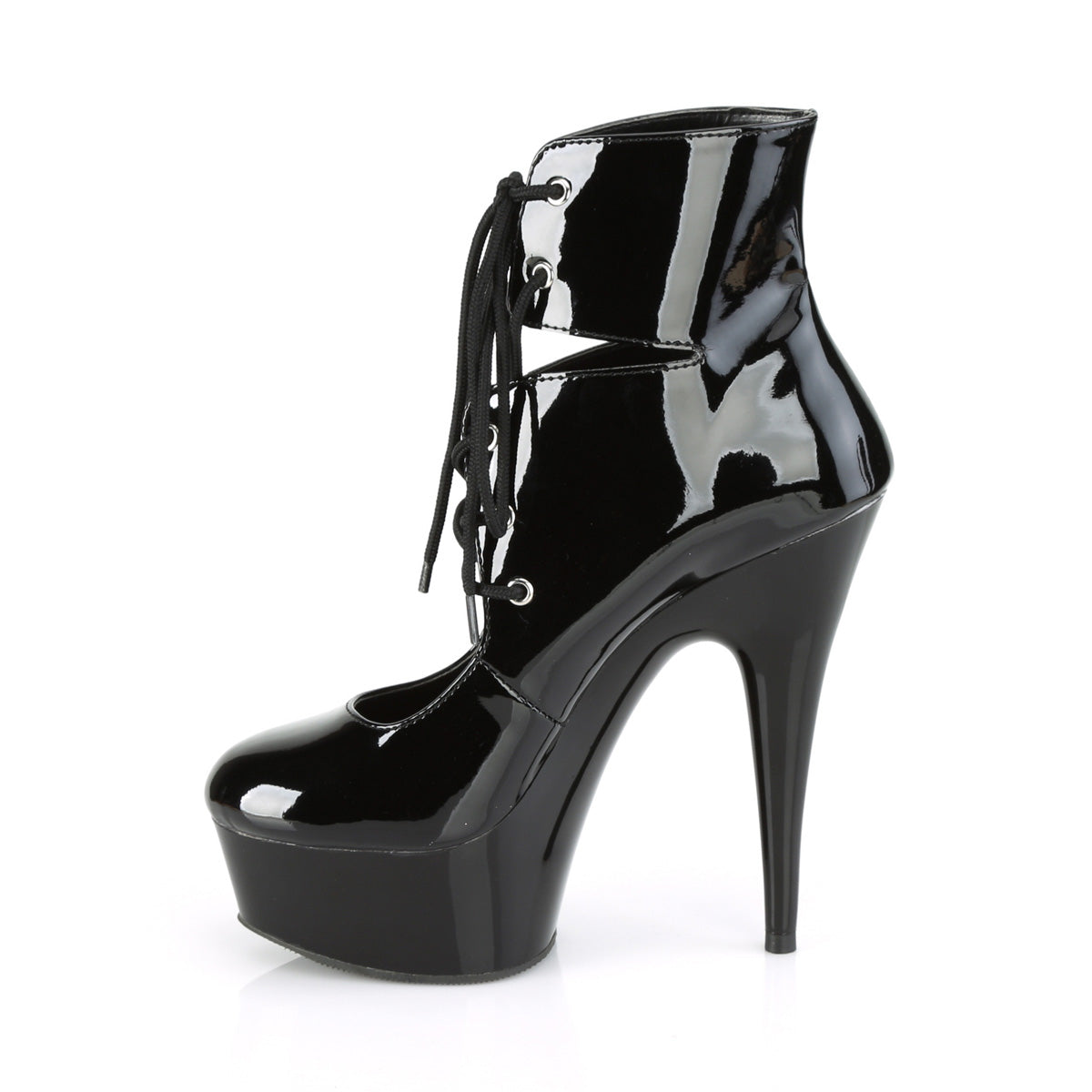 6 Inch Heel DELIGHT-600-22 Black Pat