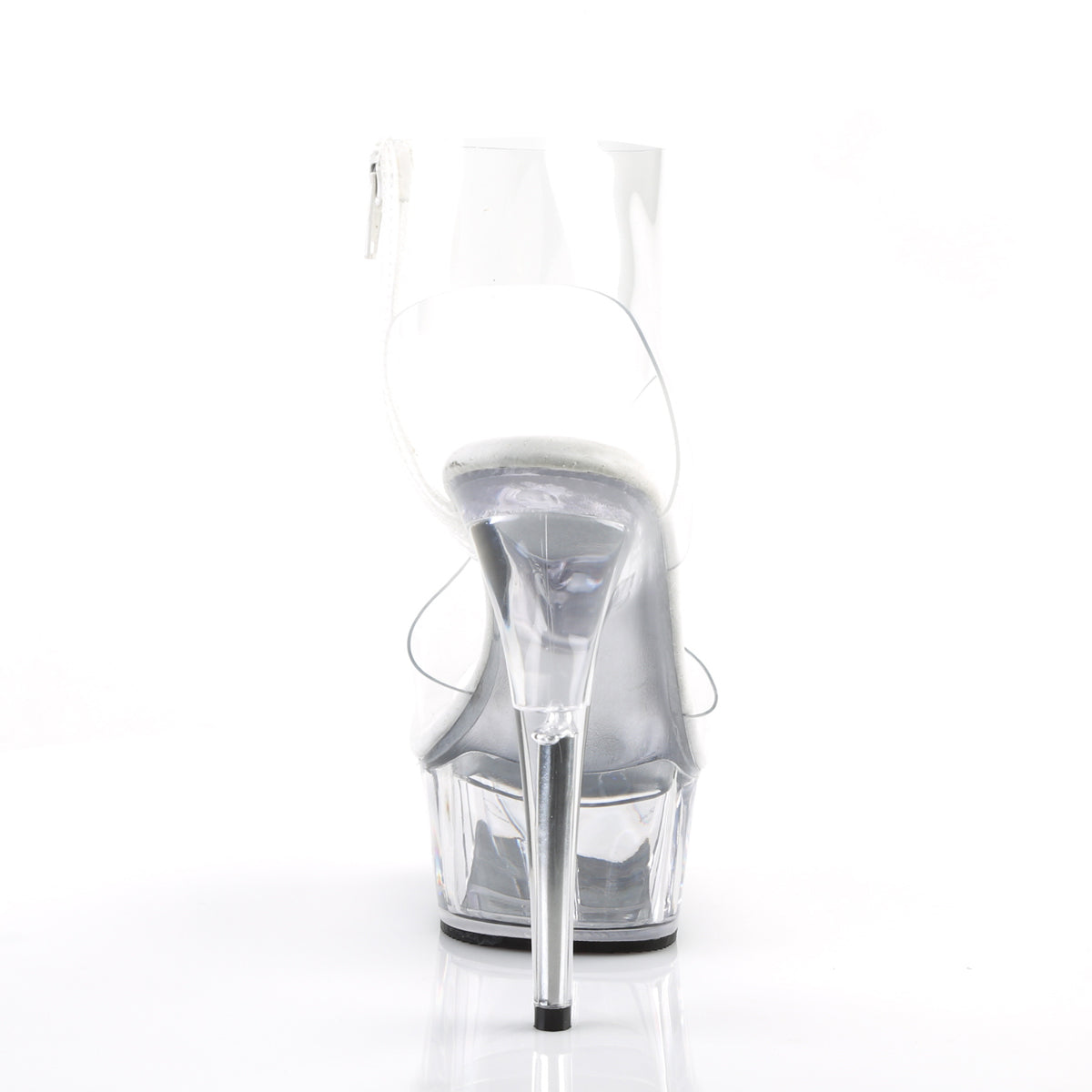 6 Inch Heel DELIGHT-633 Clear