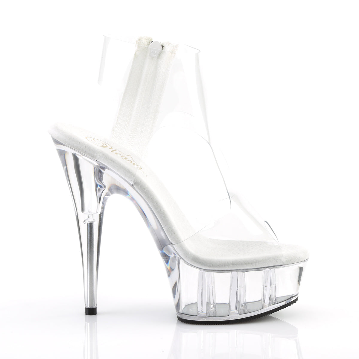 6 Inch Heel DELIGHT-633 Clear