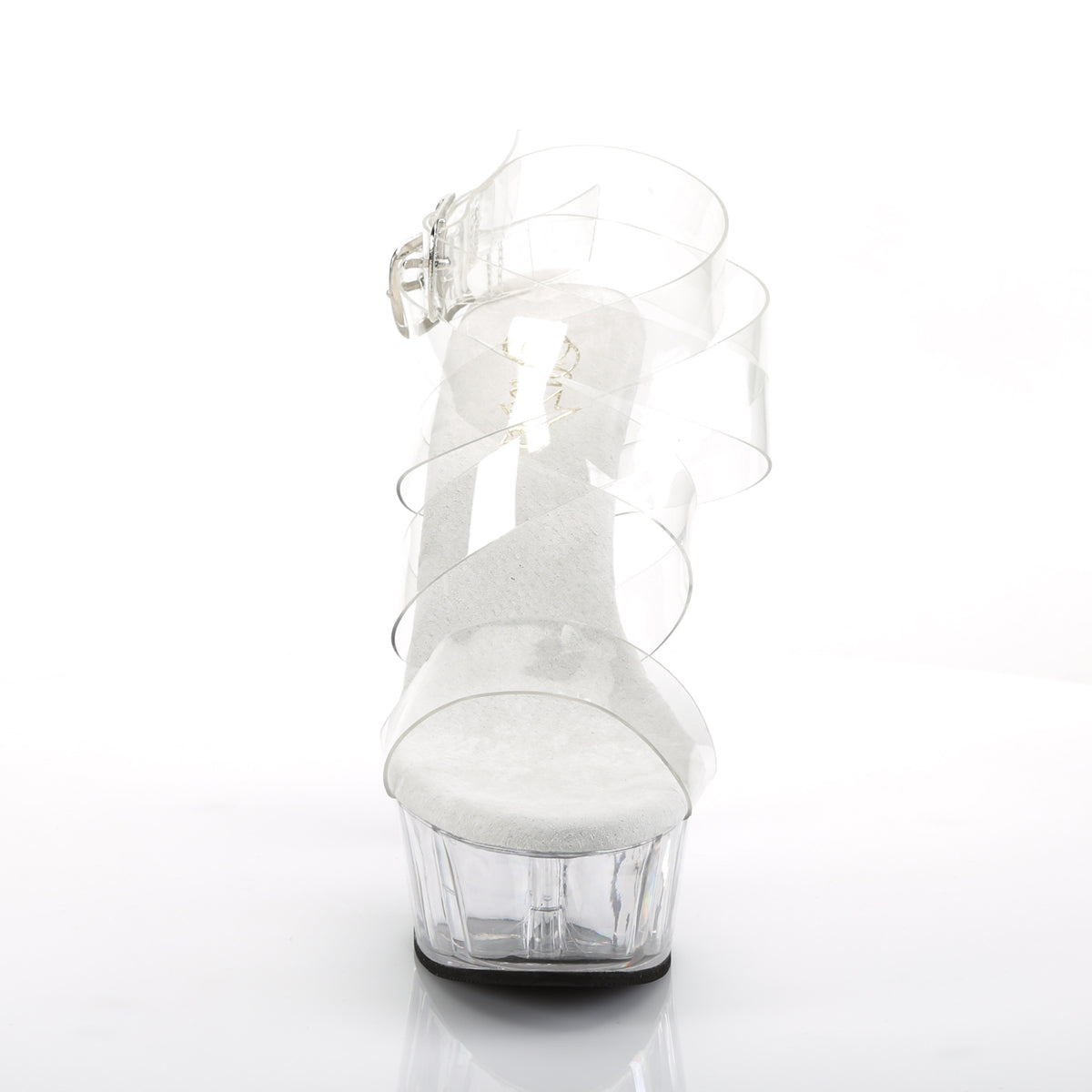 6 Inch Heel DELIGHT-635 Clear