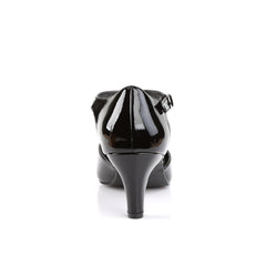 3 Inch Heel DIVINE-415W Black Patent