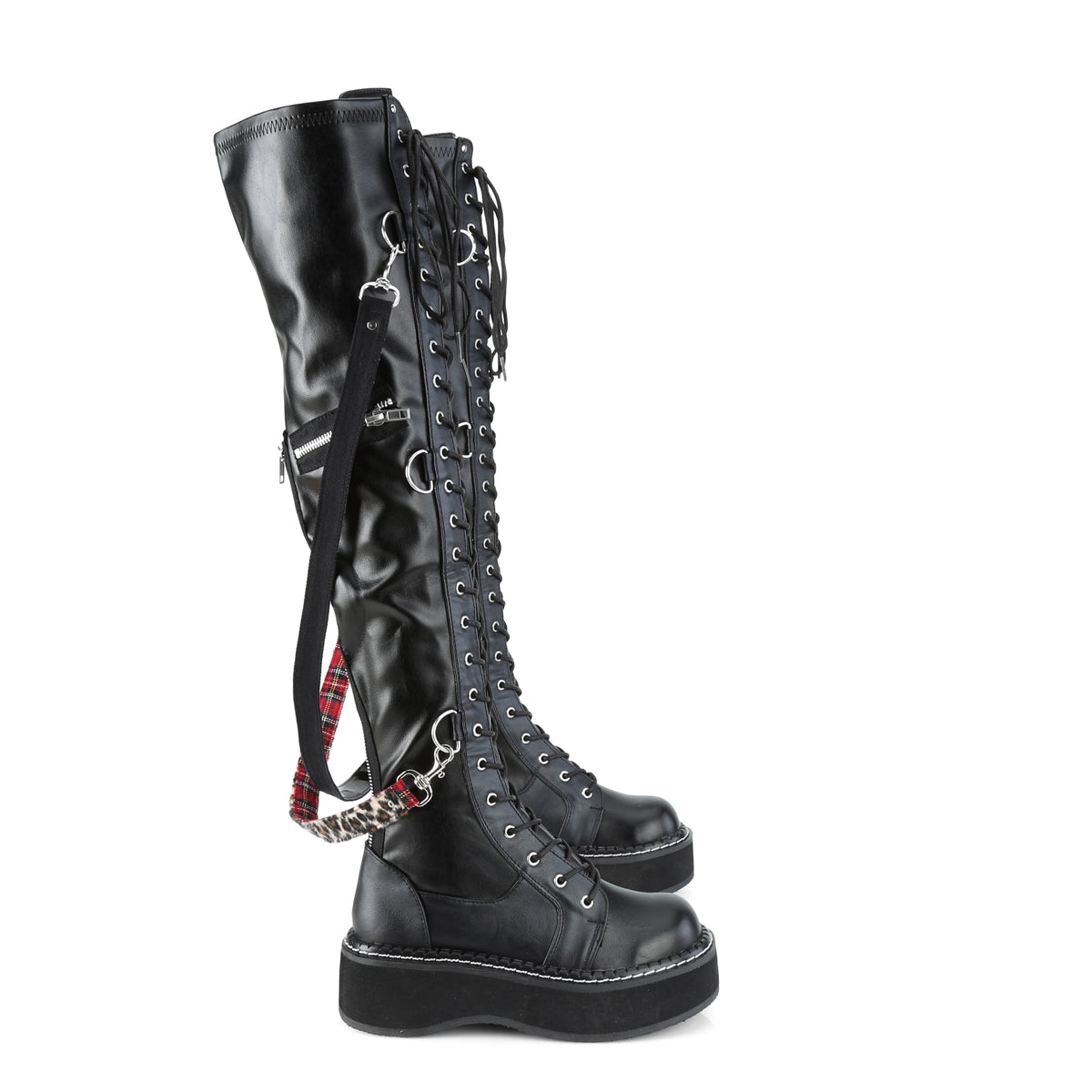 2 Inch Platform 2 Inch Platform EMILY-377 Black – Shoecup.com